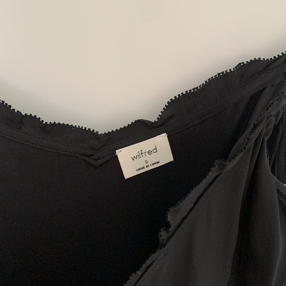 Aritzia black silk dress - Picture 3 of 5